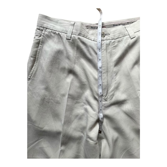 Vintage Tommy Bahama Classic Khaki Trouser Cotton/Silk Blend - Picture 4 of 7